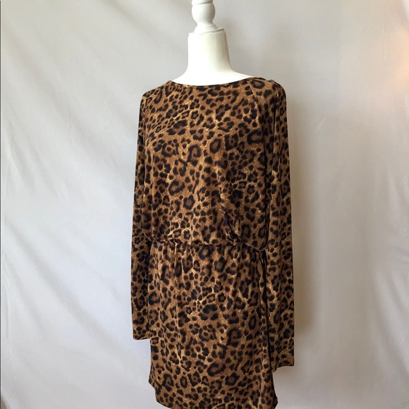 Michael Kors Leopard Print Dress - Picture 3 of 4